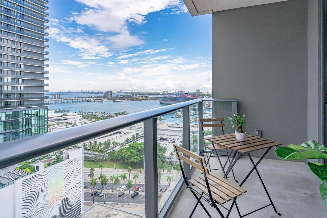 Luxurious 2-Bed Apartment With Breathtaking Bay Views!! Miami Exterior foto