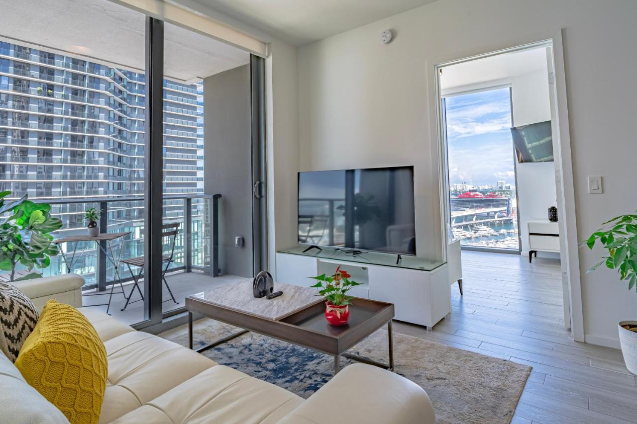 Luxurious 2-Bed Apartment With Breathtaking Bay Views!! Miami Exterior foto