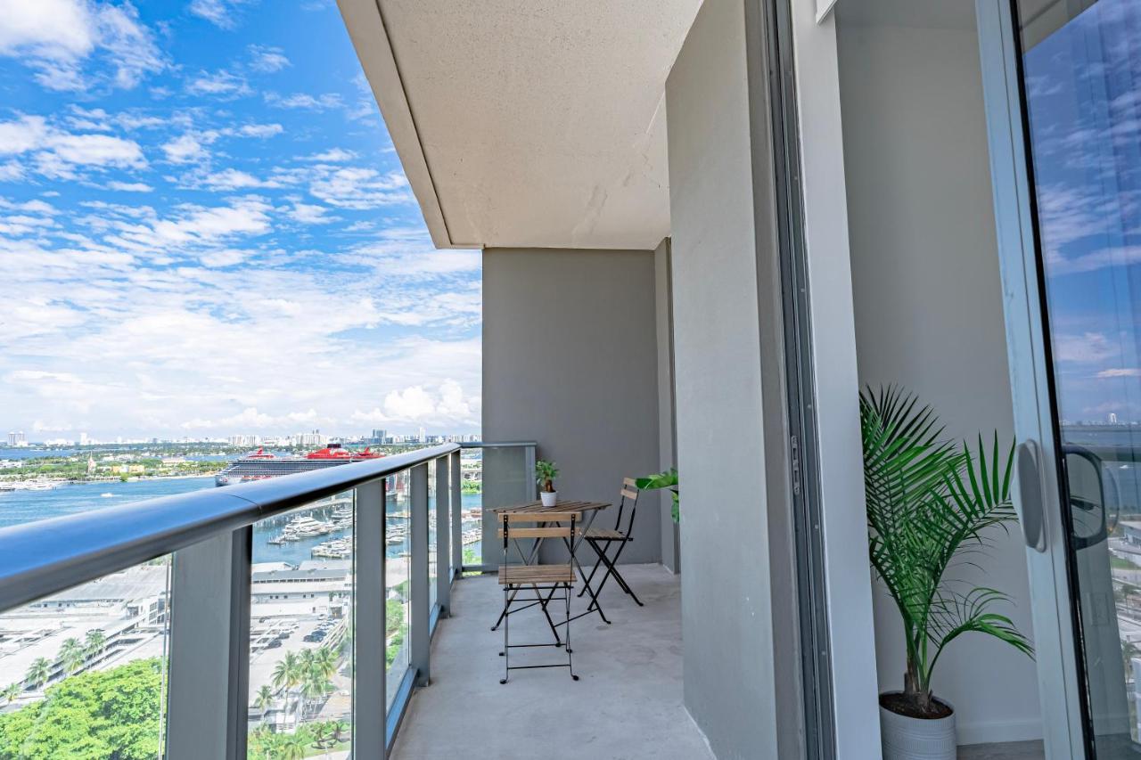 Luxurious 2-Bed Apartment With Breathtaking Bay Views!! Miami Exterior foto