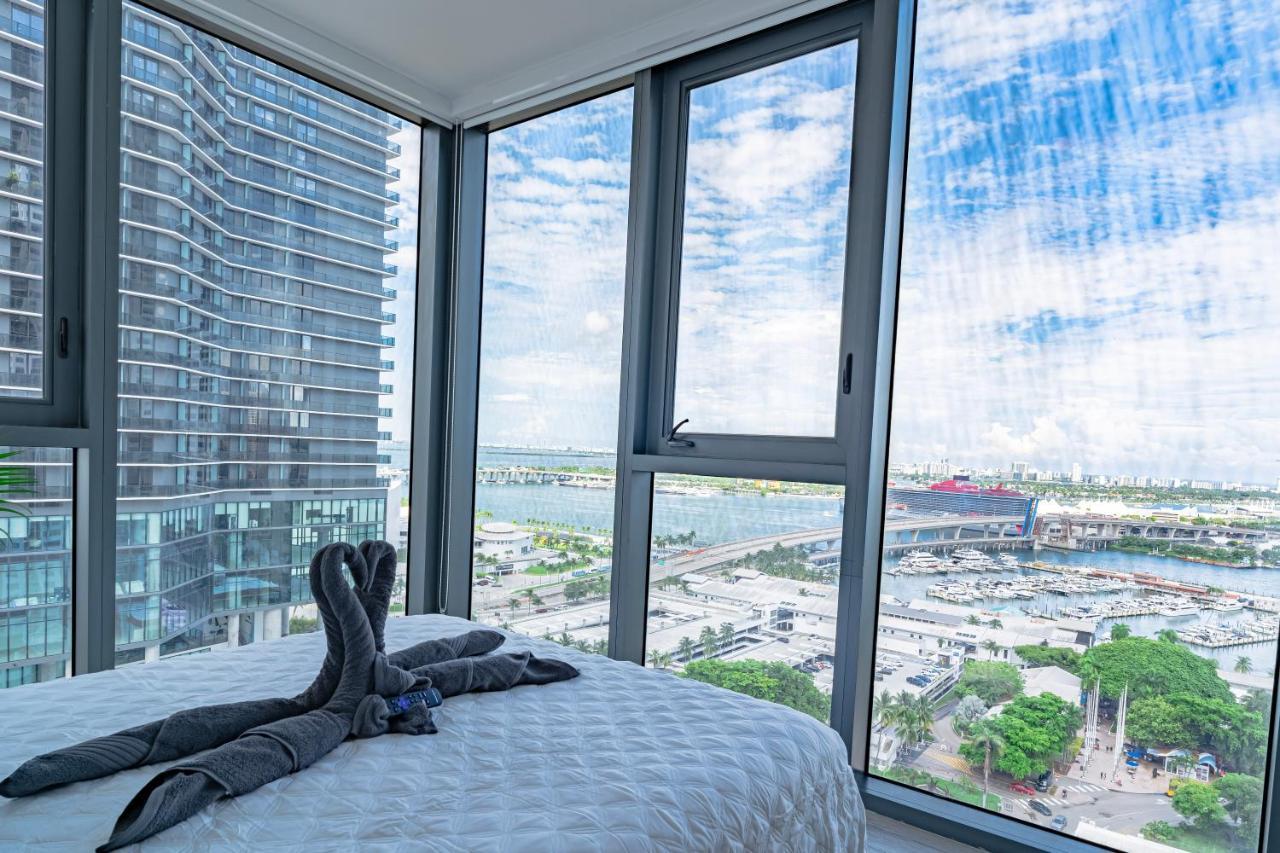 Luxurious 2-Bed Apartment With Breathtaking Bay Views!! Miami Exterior foto