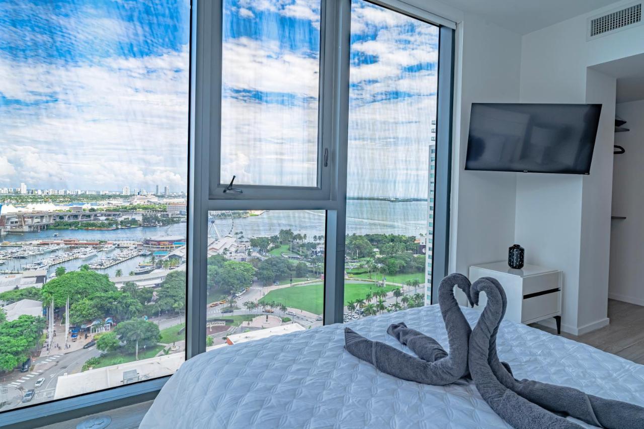 Luxurious 2-Bed Apartment With Breathtaking Bay Views!! Miami Exterior foto